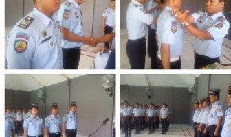 32 Pegawai Lapas Narkotika Sungguminasa Naik Pangkat