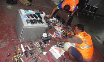 KPLP dan Puluhan Petugas Sukamiskin Lakukan Razia Malam