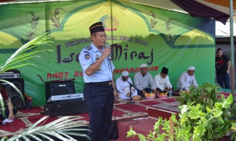 500 WBP Rutan Pontianak, ikuti peringatan Isra Mi’raj Nabi Muhammad SAW
