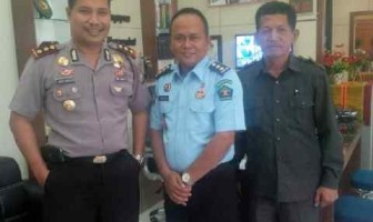Silaturahmi dengan Kapolres, Karutan Pinrang Bahas Kerjasama Pengamanan