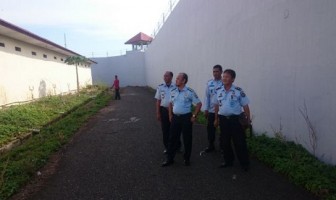 Kalapas Banda Aceh Tinjau Kondisi Bangunan Lapas