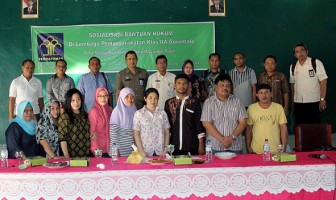 Lapas Gorontalo Adakan Sosialisasi Bantuan Hukum bagi WBP