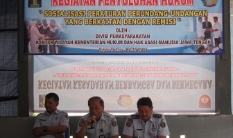 Lapas Brebes Sosialisasikan Hak Remisi kepada WBP