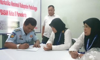 BNN Purbalingga Tes Urine Petugas Rupbasan Purwokerto