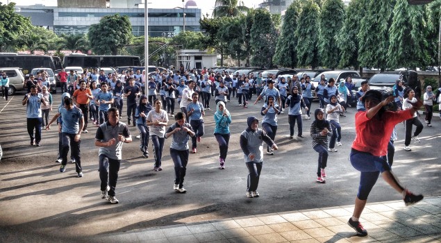 Instruktur Senam Kaget, Pimpin Dirjen PAS