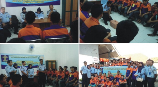 Petugas Bapas Beri Penyuluhan untuk Andikpas di Rutan Cirebon