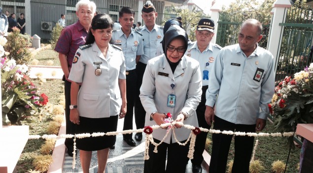 Kakanwil Banten Resmikan Vihara Lapas Wanita Tangerang