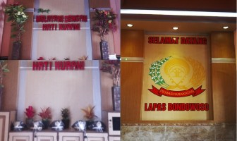 Ciptakan Kesan Nyaman, Lapas Bondowoso Percantik Portir Bak Lobby Hotel