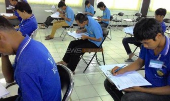 13 Narapidana Rutan Serang Ikut UN Paket B
