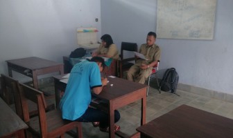 Andik Rutan Wonosari Ikuti Ujian Paket B