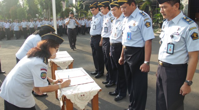 Kemenkumham Deklarasikan Gerakan "Ayo Kerja, Kami PASTI"