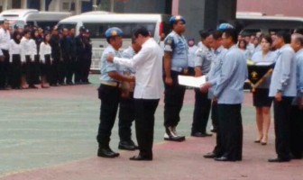 Gagalkan Narkoba, Dua Petugas Lapas Kotabaru Dapat Penghargaan
