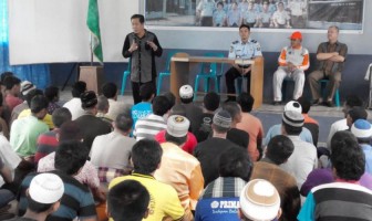 Anton Medan Salut dengan LP Kelas II B Tebingtinggi