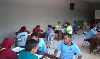 WBP Rutan Purbalingga Jalani Assesment Narkoba