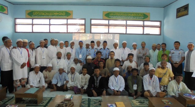 Penutupan Pesantren Ramadhan di Lapas Batu Nusakambangan