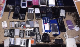 Petugas Rutan Samarinda Amankan Puluhan Barang Terlarang