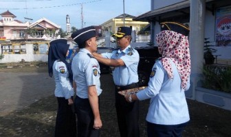 Naik Pangkat, Pegawai Rupbasan Diminta Bekerja Lebih Baik