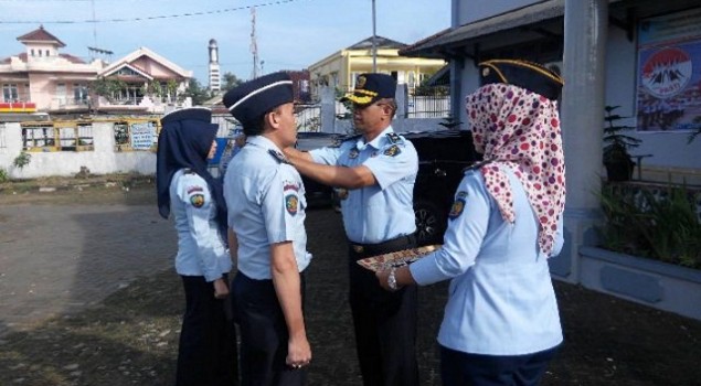 Naik Pangkat, Pegawai Rupbasan Diminta Bekerja Lebih Baik