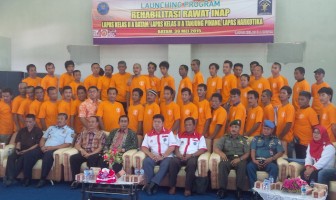 Lapas Batam Launching Program Rehab Napi Narkoba