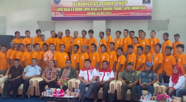 Lapas Batam Launching Program Rehab Napi Narkoba