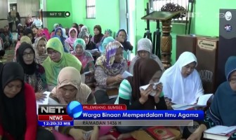 Warga Binaan di Lapas Wanita Palembang Memperdalam Ilmu Agama