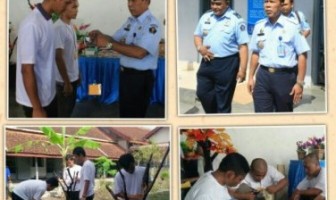 Kakanwil Resmikan Pembukaan Pelatihan Kerajinan Tangan di Rutan Wonosari