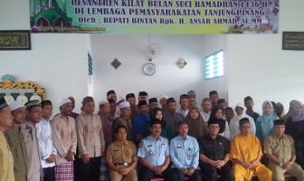 Pembukaan Pesantren Lapas Tanjungpinang Dihadiri Bupati Bintan