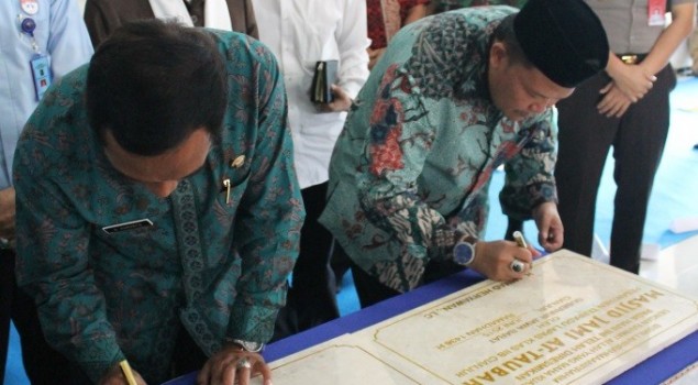 Masjid Jami At-Taubah & Lapangan Serbaguna Lapas Cianjur Diresmikan