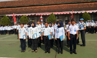 Karutan Bandung Lantik Kenaikan Pangkat 16 Pegawainya