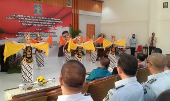 Bawakan Tari Gandrung, WBP Lapas Wanita Malang Tampil Memukau