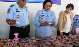 Binaan Lapas Wonosari Buat Kerajinan