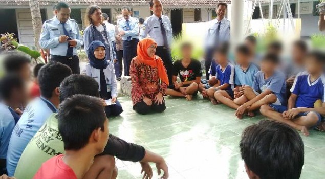 Mensos Tawari Anak-anak Penghuni Lapas Masuk Pesantren