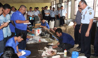 Kerjasama dengan BI Sulut, WBP Dilatih Teknis Pangan