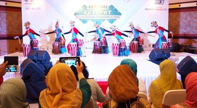 Rampak Kendang Lapas Wanita Bandung Pukau Ramadhan Fashion Expo 2015