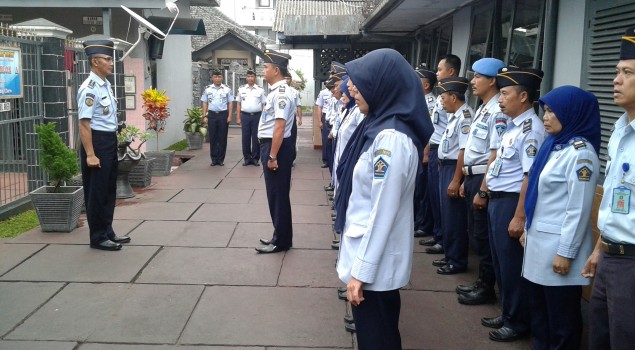 H-3 Lebaran Idul Fitri Kalapas Ciamis Ingatkan Petugas Tingkatkan Kewaspadaan