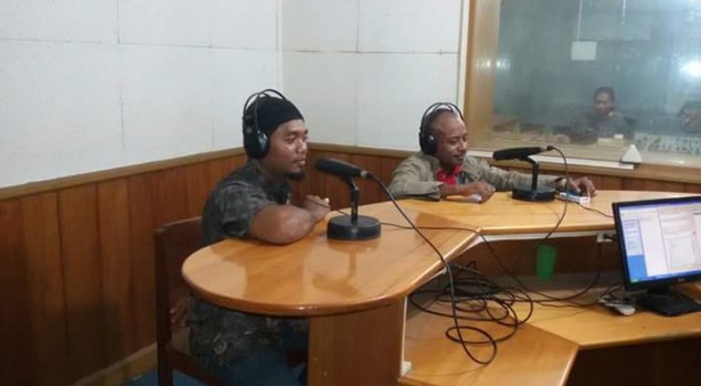 Kalapas Nabire on air di RRI Nabire