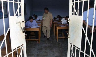 Anak Binaan Lapas Ujian Paket A