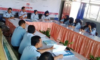 Lakukan Monev, Dua Pejabat Dit. Bimkemas Bekali PK/PPK Bapas Bengkulu