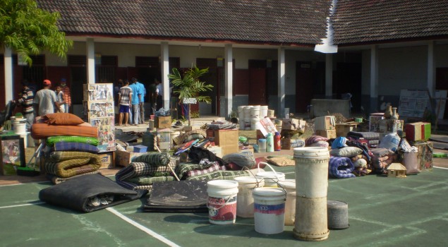 Penghuni Rutan Purwodadi Pindah Kamar dan Bersih Bersih Secara Masal