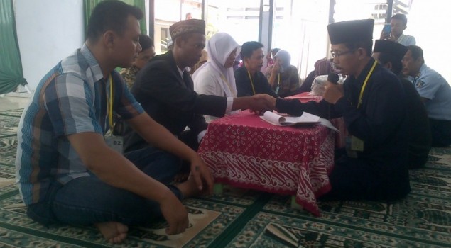 Terlibat Kasus Hukum, Seorang Tahanan Nikah di Lapas Madiun