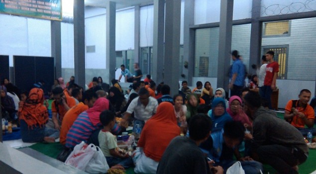 Tiap Sabtu, WBP Rutan Garut Buka Puasa Bersama Keluarga