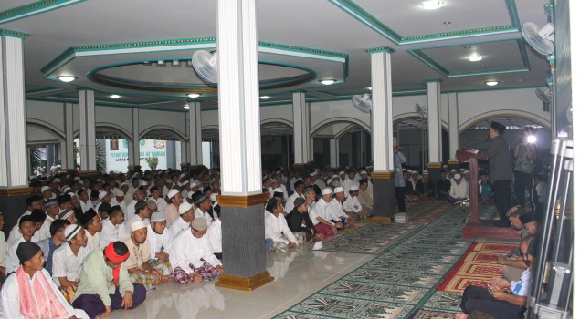 Santri Lapas Cianjur Buka Puasa Bersama Yayasan Kiblat