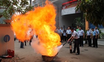 Rupbasan Jakarta Utara Gelar Simulasi Cegah Kebakaran