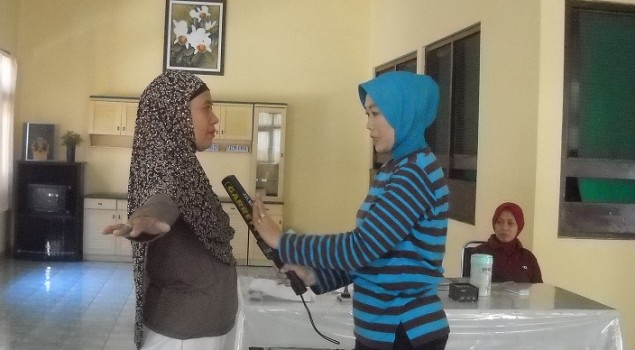 Jelang Lebaran, Lapas Wanita Malang Simulasikan Cara Penggeledahan