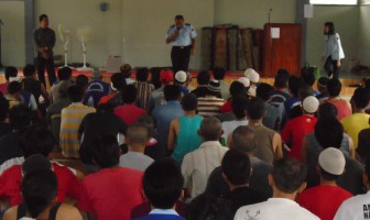 Rutan Prabumulih Sosialisasikan Penggunaan Wartelsus kepada WBP