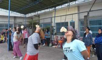 Semarak Perlombaan HUT RI ke-70 di Lapas Wanita Palembang