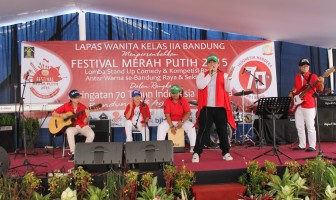 Nuansa Merah Putih Meriahkan Festival di Lapas Wanita Sukamiskin