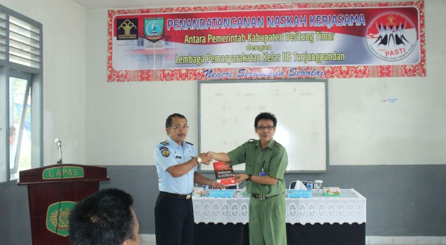 Lapas Tanjung Pandan Tingkatkan Penyediaan Buku Bacaan Bagi WBP