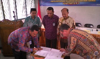 WBP Rutan Pekalonga  Ikuti Program Kejar Paket A, B, C