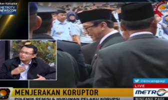 Menjerakan Koruptor, Bincang Pagi Metro TV